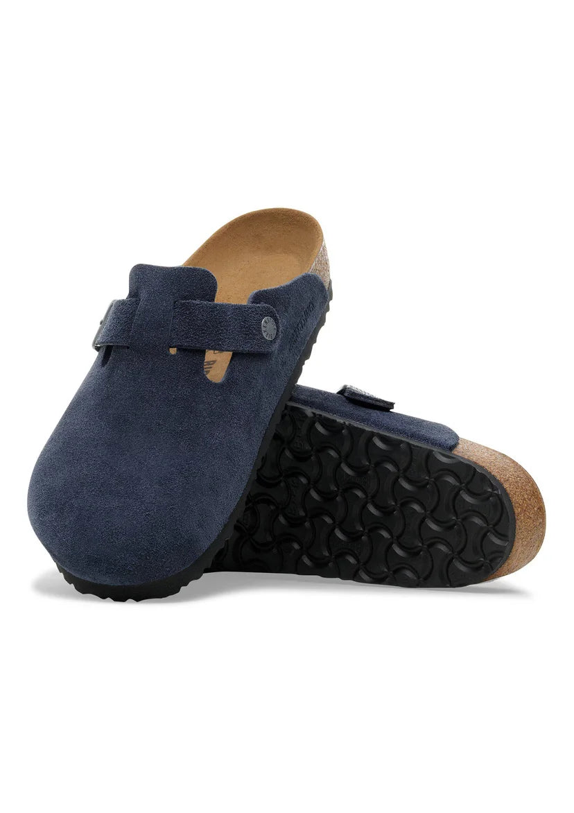Sabot-en cuir Style Birkenstock - Taupe