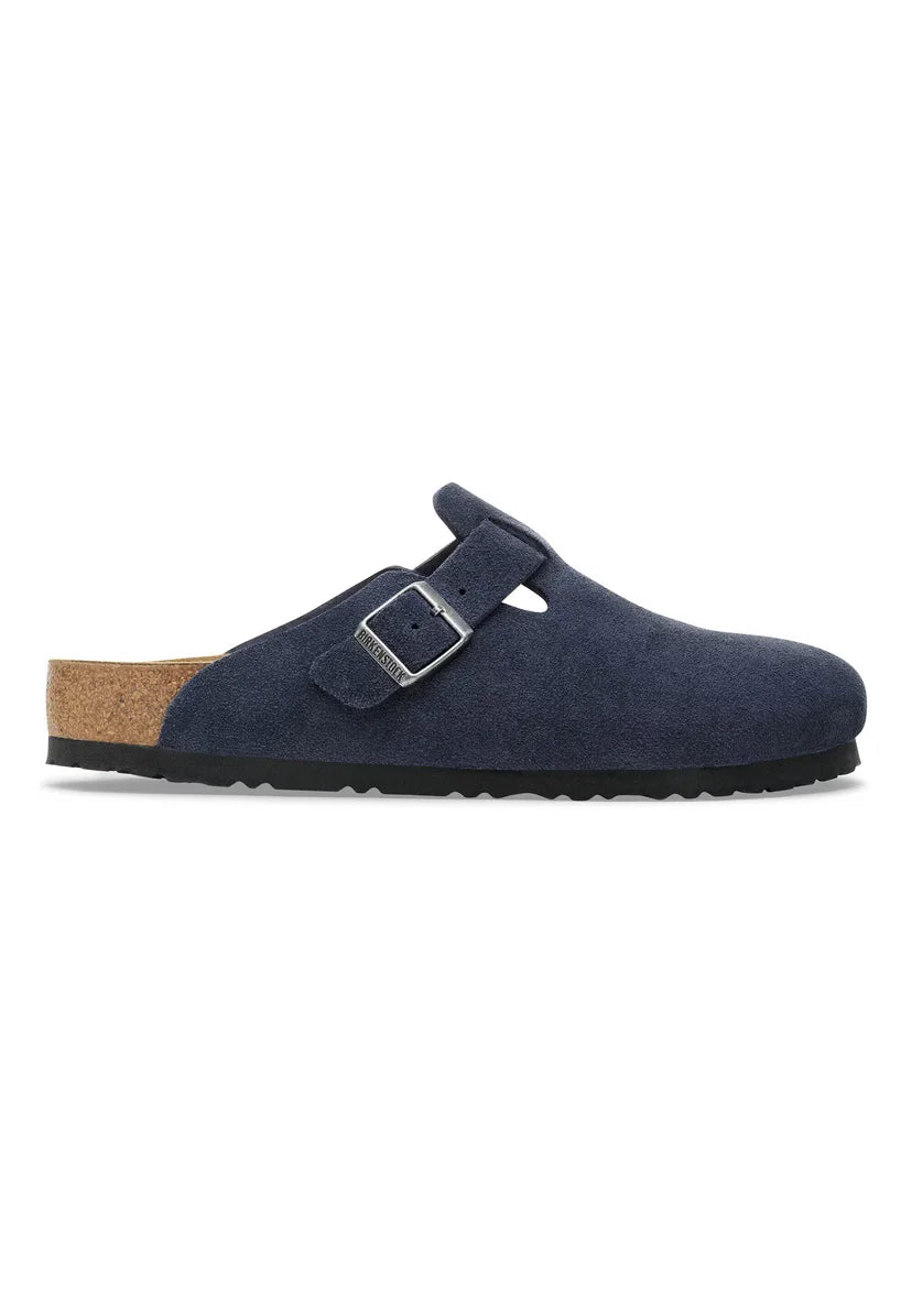 Sabot-en cuir Style Birkenstock - Taupe
