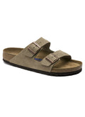 Sandale en cuir- Style Birkenstock - Mink