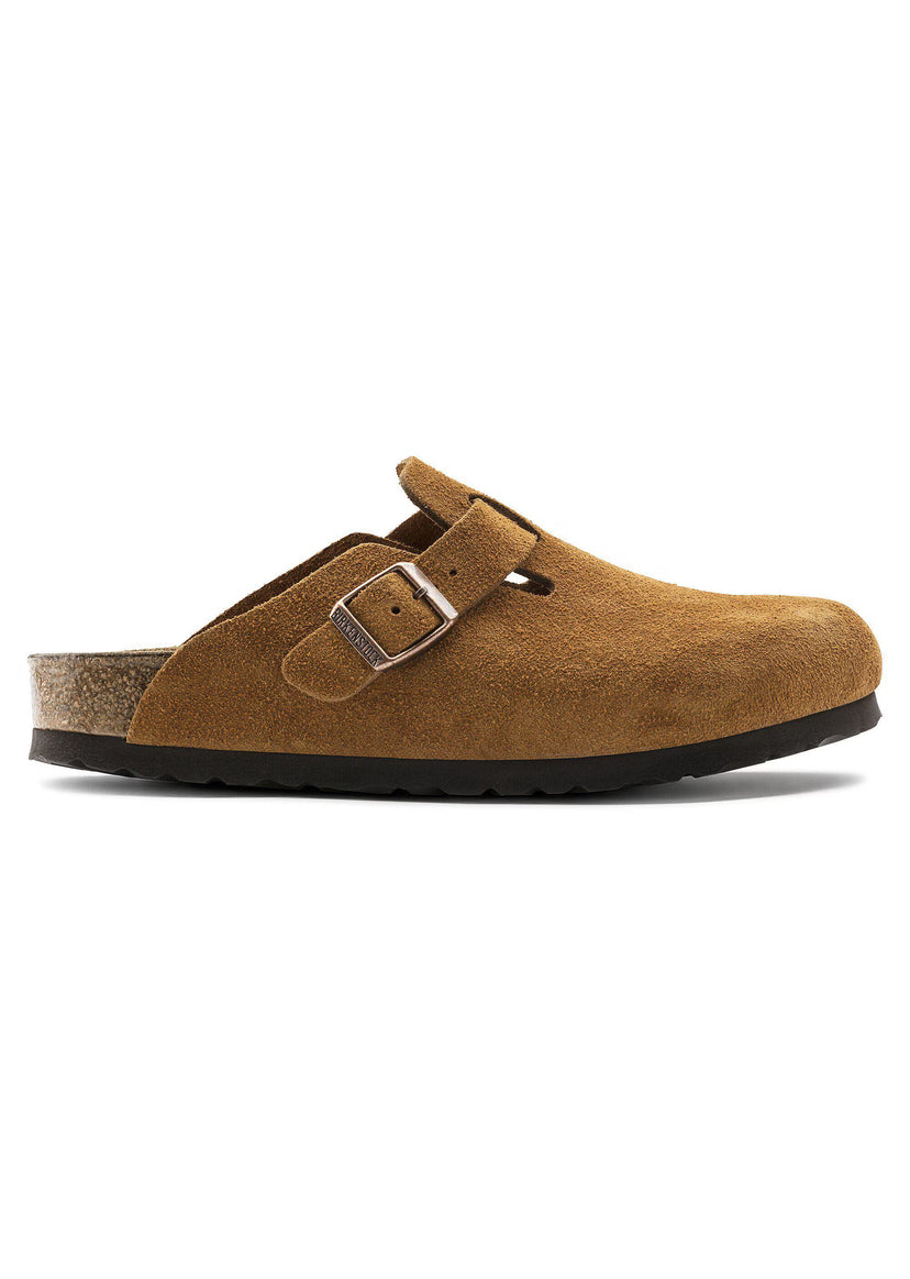 Sabot-en cuir Style Birkenstock - Mink