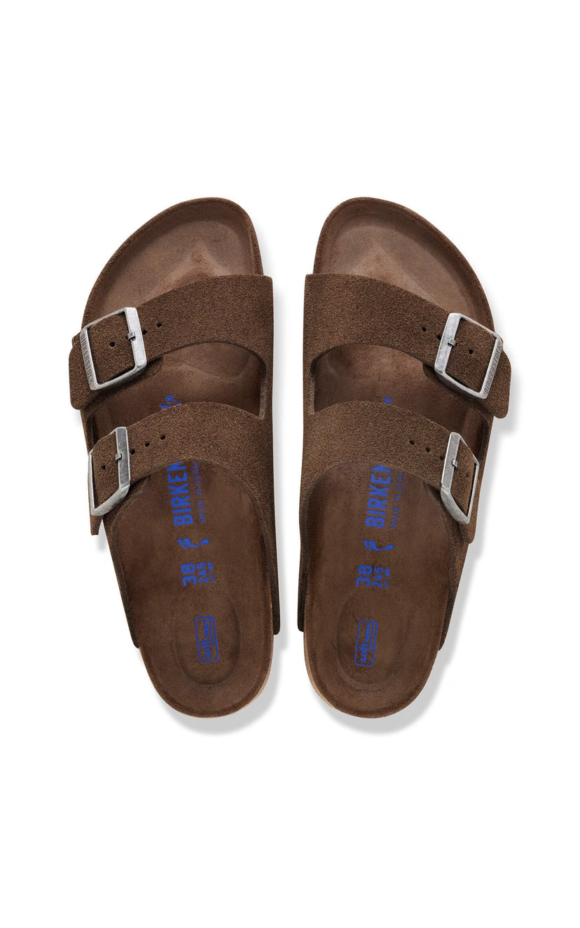 Sandale en cuir- Style Birkenstock - Carafe Tonal FB