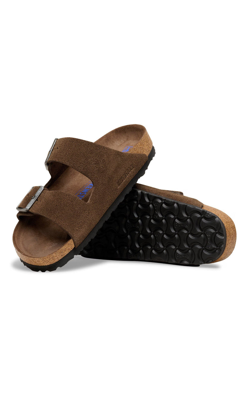 Sandale en cuir- Style Birkenstock - Carafe Tonal FB