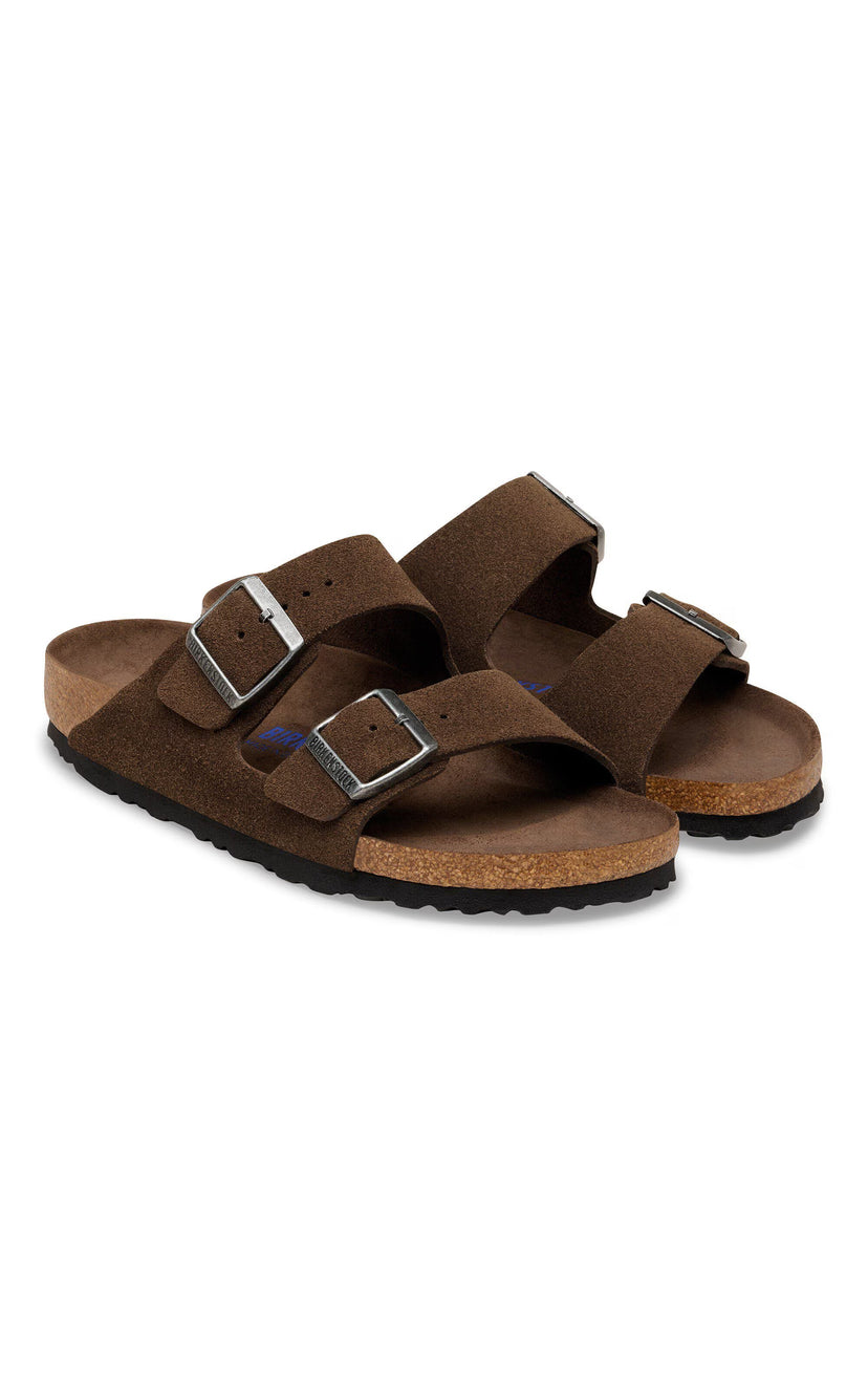 Sandale en cuir- Style Birkenstock - Carafe Tonal FB