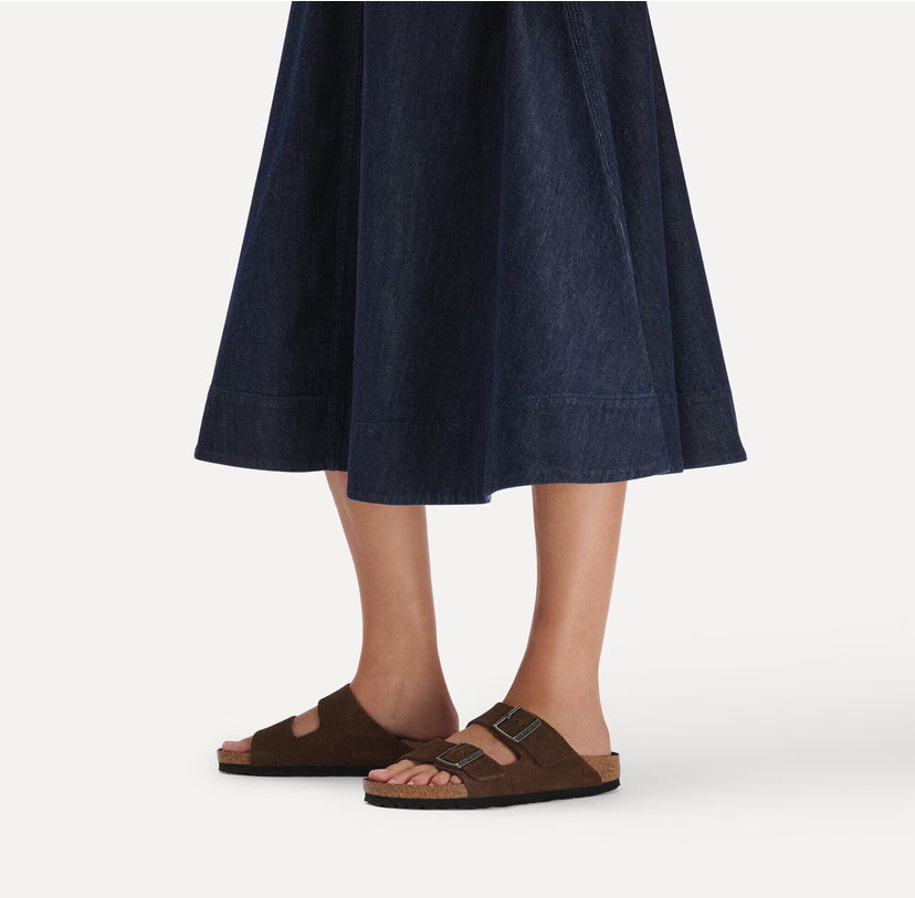 Sandale en cuir- Style Birkenstock - Carafe Tonal FB
