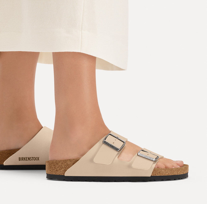 Sandale en cuir- Style Birkenstock - Sandcastle